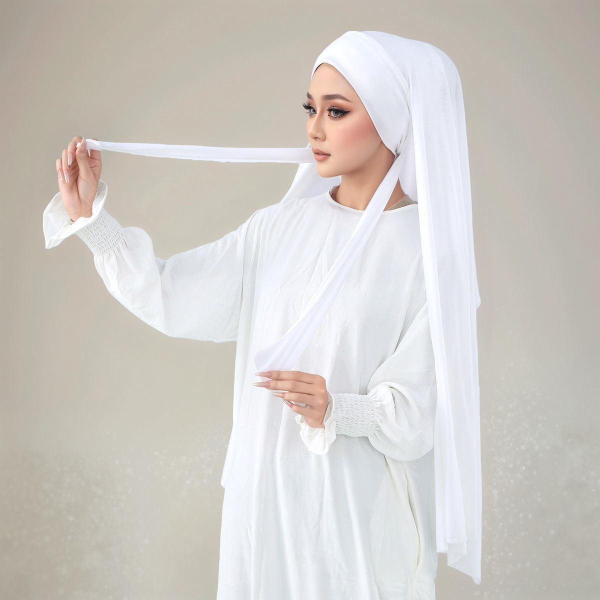 Baby Products Malaysia - New Elasticity Modal Jersey Instant Hijab