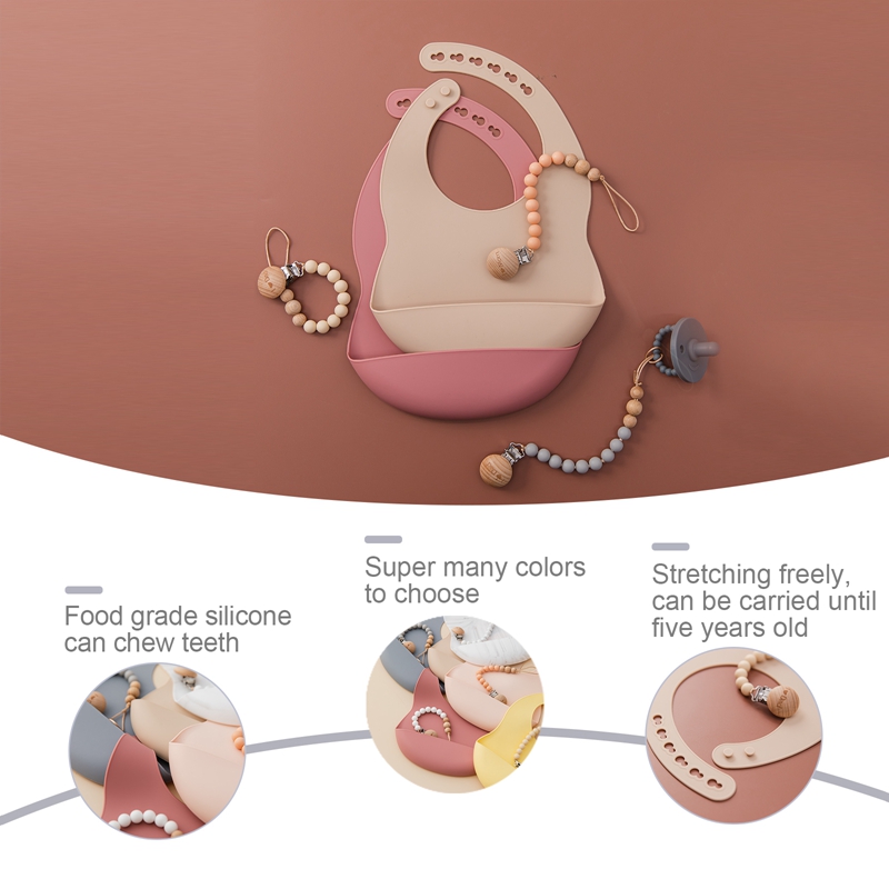 0-3 Years Baby Bib BPA Free Si - Silicone Baby Bibs 评论和价格