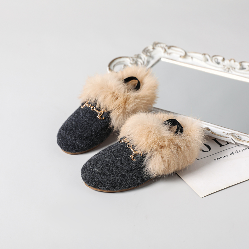 AS New Kids Fur Shoes Children - Baby Products Brand 评论和价格