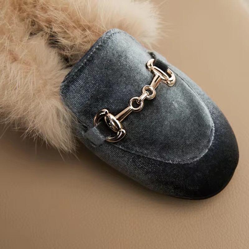 Winter Kids Fur Princess Shoes - Baby Products Brand 评论和价格