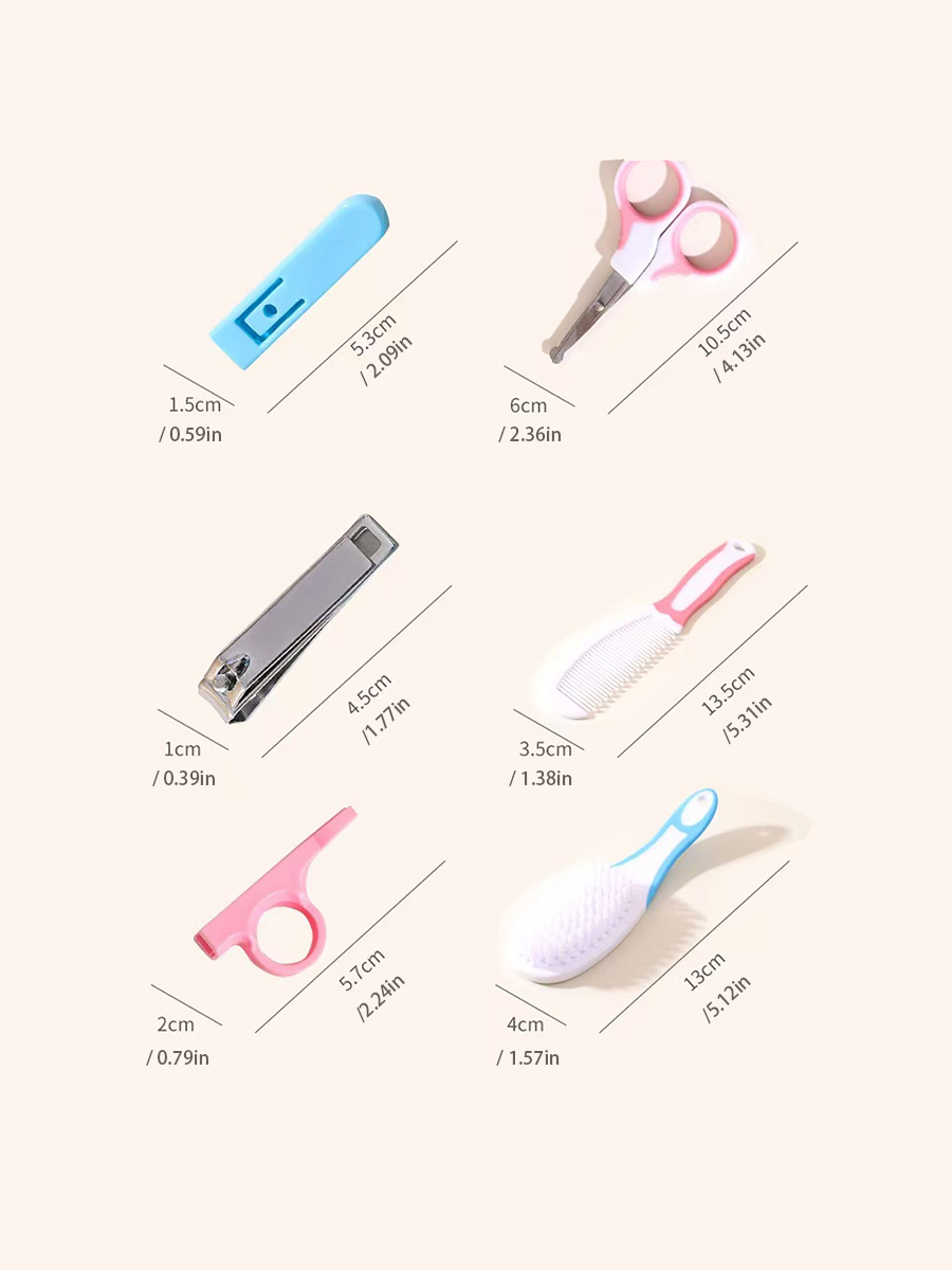 6pcs/Set Baby Care Grooming Ki - Baby Products Kit Set 评论和价格