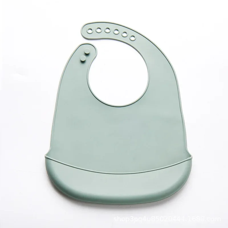 1-4Pcs Baby Bib Adjustable Wat - Silicone Baby Bibs 评论和价格