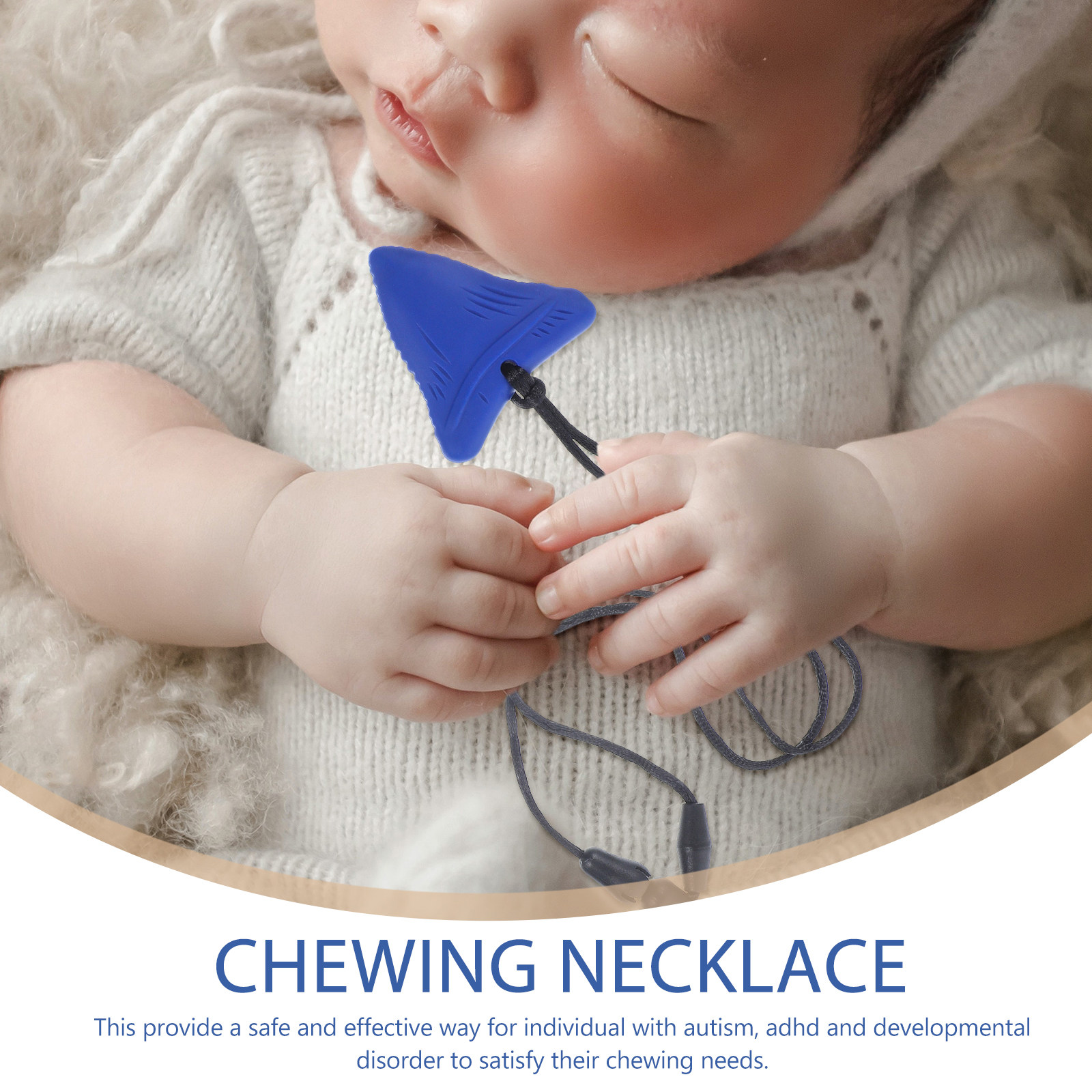 4Pcs Baby Chewing Necklaces Mo - Baby Products You Need 评论和价格