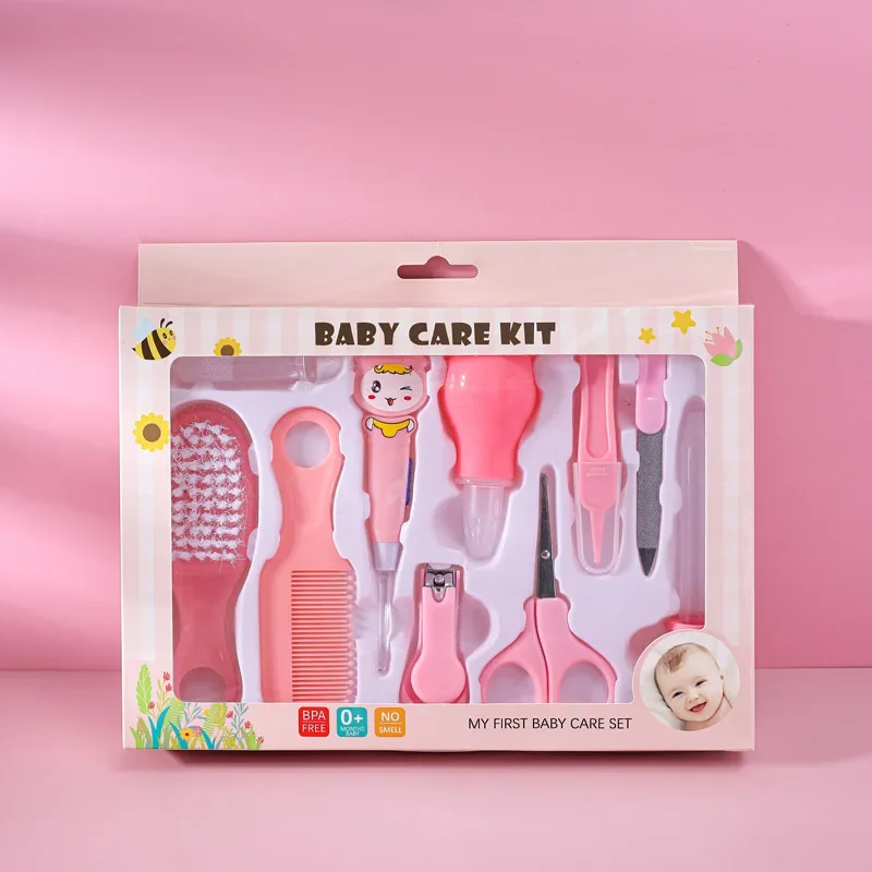 Box Set of Baby Care 10 Pieces - Baby Products Kit Set 评论和价格