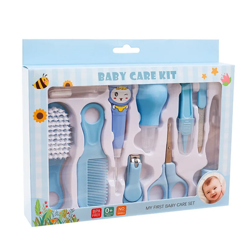 Box Set of Baby Care 10 Pieces - Baby Products Kit Set 评论和价格