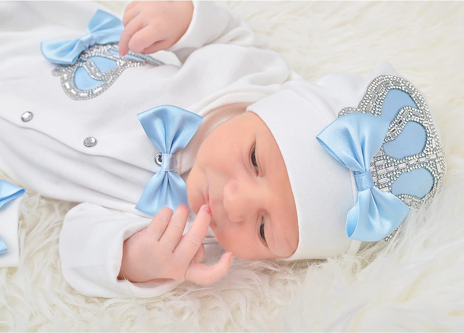 Newborn Baby Boy Outfits Set K - Baby Products Kit Set 评论和价格